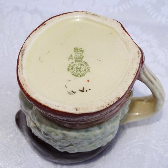 Vtg Toby Jug Royal Doulton Sam Johnson Character Jug England Vintage 3.25" - Picture 7 of 7